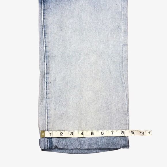 Dazy Ombré Jeans Large Cuffed Frayed Waistband - Picture 7 of 9